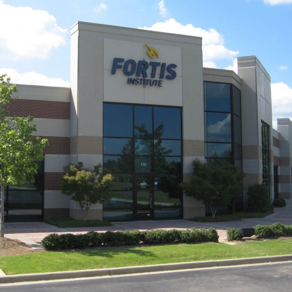 Fortis Institute building with glass facade